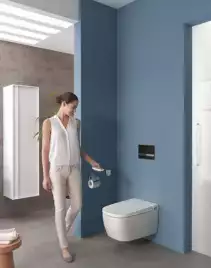 Унитаз биде Vitra V-Care Prime 7231B403-6216 подвесной с сиденьем Микролифт