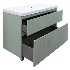 Тумба с раковиной Azario Viola 100 CS00097145, напольная, Фисташковый