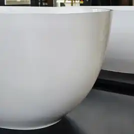 Ванна из литьевого мрамора  Aqua de Marco Caprice 160х80х60 1160WCAPR_GEL, Белая