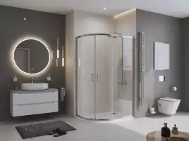 Душевой поддон BelBagno Uno 120х80 из искусственного камня TRAY-MR-UNO-RH-120/80-550-35-W-R-CR Белый