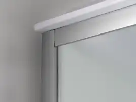 Душевая кабина Loranto 100х80 CS-5180-13L F, низкий поддон, цвет профиля сатин