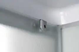 Душевая кабина Loranto 100х80 CS-5180-13R F, низкий поддон, цвет профиля сатин