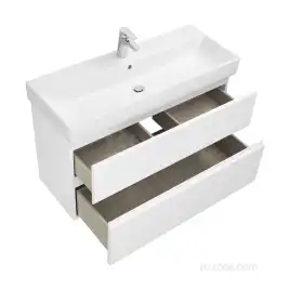 Тумбы под раковину Roca Oleta 100 A857641501 подвесная, цвет, Белый матовый