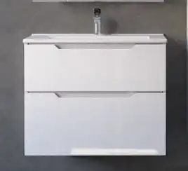 Тумба под раковину Jorno SLIDE 65 Sli.01.65/P/W Белая