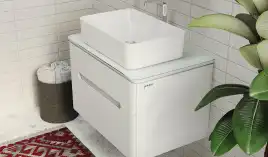 Тумба под раковину Jorno BOSKO 75 Bos.01.75/P/W Белая