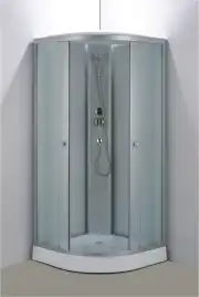 Душевая кабина Loranto 90х90, низкий поддон, Матовое стекло, CS-981TM/W-90