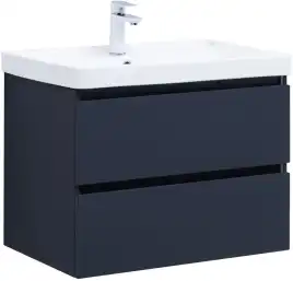 Тумба под раковину Aquanet Вега 2.0 70 маренго, подвесная, 337948