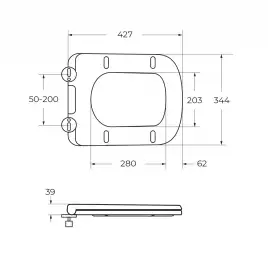 Крышка-сиденье BelBagno BB2322SC