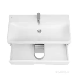 Тумба под раковину Aquaton Оливия 90 1A254401OL010 подвесная цвет, белый матовый