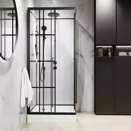 Душевая кабина Niagara Standart 100х100х225 ST100/15QR/KL/BKT низкий поддон, без гидромассажа