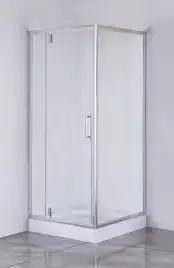 Душевой уголок Loranto SUNWAY 90х90 CS-604C 90, стекло Прозрачное, профиль Хром