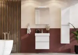 Тумбы под раковину Roca Oleta 60 A857639806 подвесная, цвет, Белый глянец