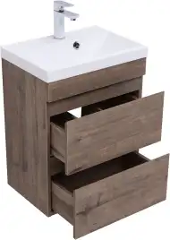 Тумба под раковину Aquanet Нота New 50 дуб веллингтон табак 334190