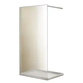 Душевая перегородка Aquanet Cinetic 80 см, AE12-F-80H190U-CT, профиль Хром, стекло Прозрачное