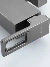 Душевая система Gappo G2417-9  с поворотным изливом, Оружейная сталь