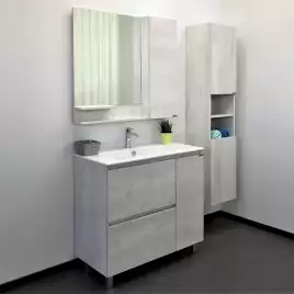 Тумба с умывальником Comforty Верона 90 Дуб белый, 00-00001972