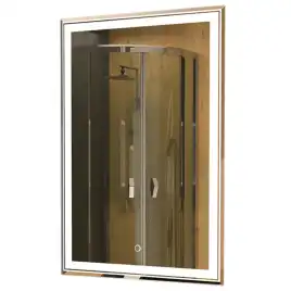 Зеркало Azario Melis 60х80 CS00066634 с подстветкой, сенсорный выключатель с функцией диммера
