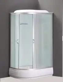 Душевая кабина Loranto 120х80 средний поддон, матовое стекло, профиль Хром, CS-66120-20 R F