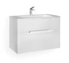 Тумба под раковину Jorno MODUL 80 Mоl.01.77/P/W Белая