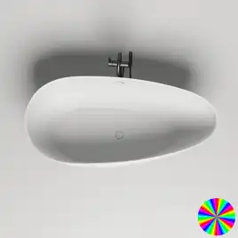 Ванна Salini PAOLA 170х80 101512SM из материала S-Stone, Белая матовая