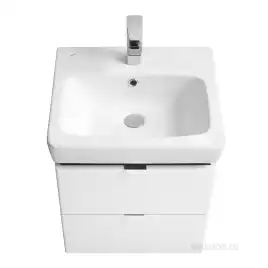 Тумба под раковину Aquaton Скай PRO 50 1A238001SY010 подвесная цвет, белый глянец