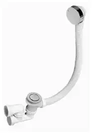 Слив-перелив для ванны BAS КО00164 полуавтомат, хром