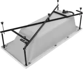 Акриловая ванна Aquanet Aura 170x70 (с каркасом), 362712
