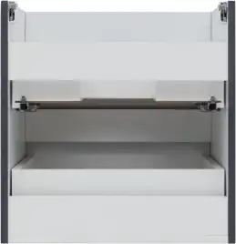 Тумба под раковину Aquanet Вега 2.0 50 маренго, подвесная, 337946