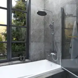 Душевая система IDDIS SpaHome SPASBBTi06 для ванны с изливом цвет, Глянцевый хром