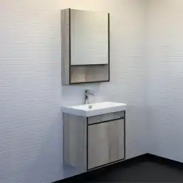 Тумба с умывальником Comforty Вена 55 Дуб дымчатый, 00-00008928