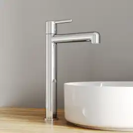 Смеситель для раковины IDDIS Aiger AIGSB01i01 высокий цвет, Глянцевый хром