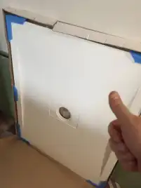 Душевой поддон Good Door Flow 100х80 из искусственного камня, Белый ЛП00112