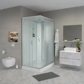 Душевая кабина Niagara Classic 90х70х215 NG-43975-14Q низкий поддон, без гидромассажа, 439753Q