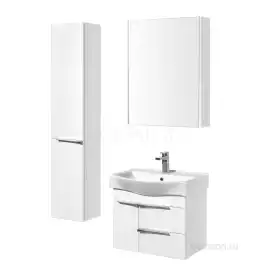 Зеркало-шкаф Aquaton Беверли 65 1A237002BV010  цвет, белый глянец