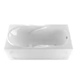 Акриловая ванна 1Marka MEDEA 150х70 Прямоугольная белая 01ме1570