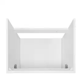 Тумба с раковиной Azario KANTRI 60Н CS00097249, напольная с раковиной Фостер 60, белая