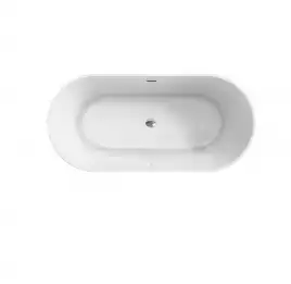Акриловая ванна BelBagno 180х80 BB705-1800-800, отдельностоящая, Белая глянцевая
