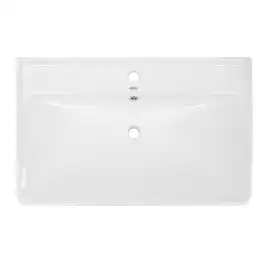 Тумба с раковиной Azario Lotos 60 CS00081983, напольная, Белая глянцевая