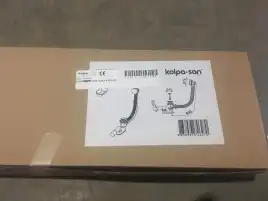 Слив-перелив для ванны Kolpa San QUAT A55K-65 полуавтомат, Хром