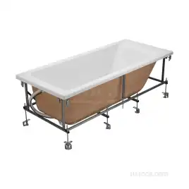 Акриловая ванна Roca EASY 180х80 248618000 прямоугольная, Белая