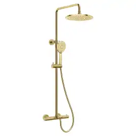 Душевая система AVS Slimmer 811-123-BG, брашированное золото