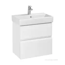 Тумбы под раковину Roca Oleta 60 A857639501 подвесная, цвет, Белый матовый