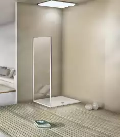 Боковая стенка Good Door ANTARES SP-90-C-CH профиль Хром стекло прозрачное