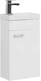 Тумба под раковину Aquanet Нота 40 R (Moduo) белый 246953