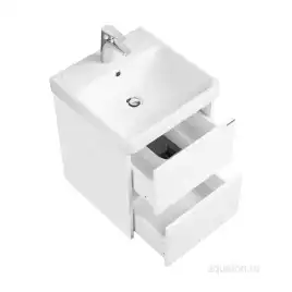 Тумба под раковину Aquaton Сканди 45 1A251601SD010 подвесная цвет, белый