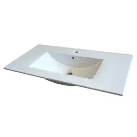 Тумба с умывальником Comforty Бредфорд 90 Белый, 00-00009955