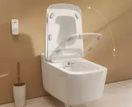 Унитаз биде Vitra V-Care Prime 7231B403-6216 подвесной с сиденьем Микролифт
