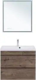 Тумба под раковину Aquanet Нота New 75 дуб веллингтон табак 334192