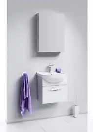 Тумба с раковиной подвесная Aqwella Allegro 50 см, Agr.01.05/1, цвет Белый