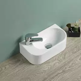 Рукомойник AVS Эстер 40x22 R, белый